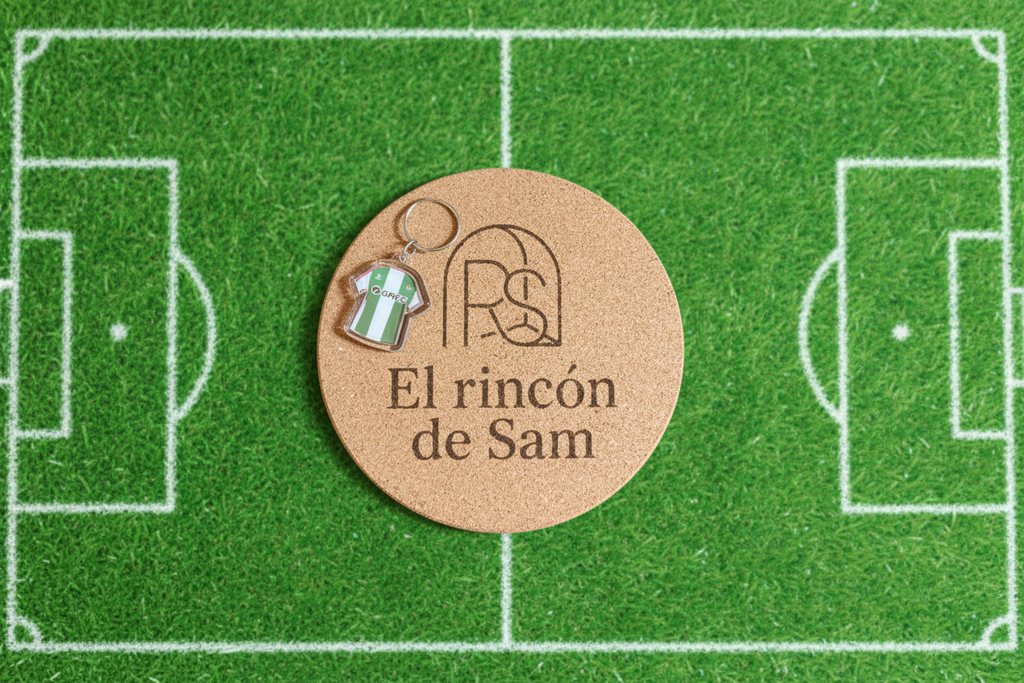 Llaveros escudos de fútbol