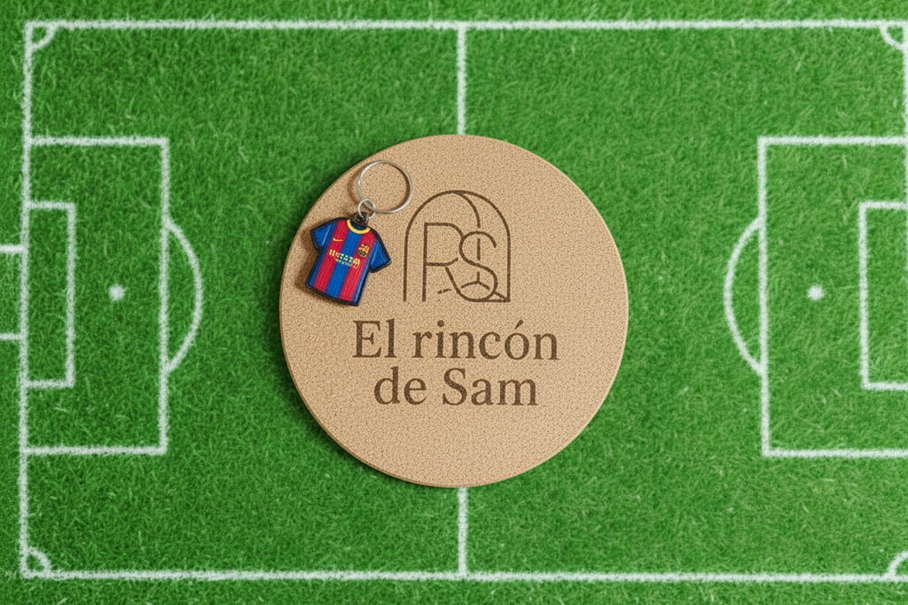 Llaveros escudos de fútbol